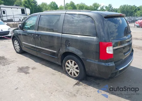 2013 Chrysler Town & Country Touring из США, поврежденный, VIN 2C4RC1BG7DR604879